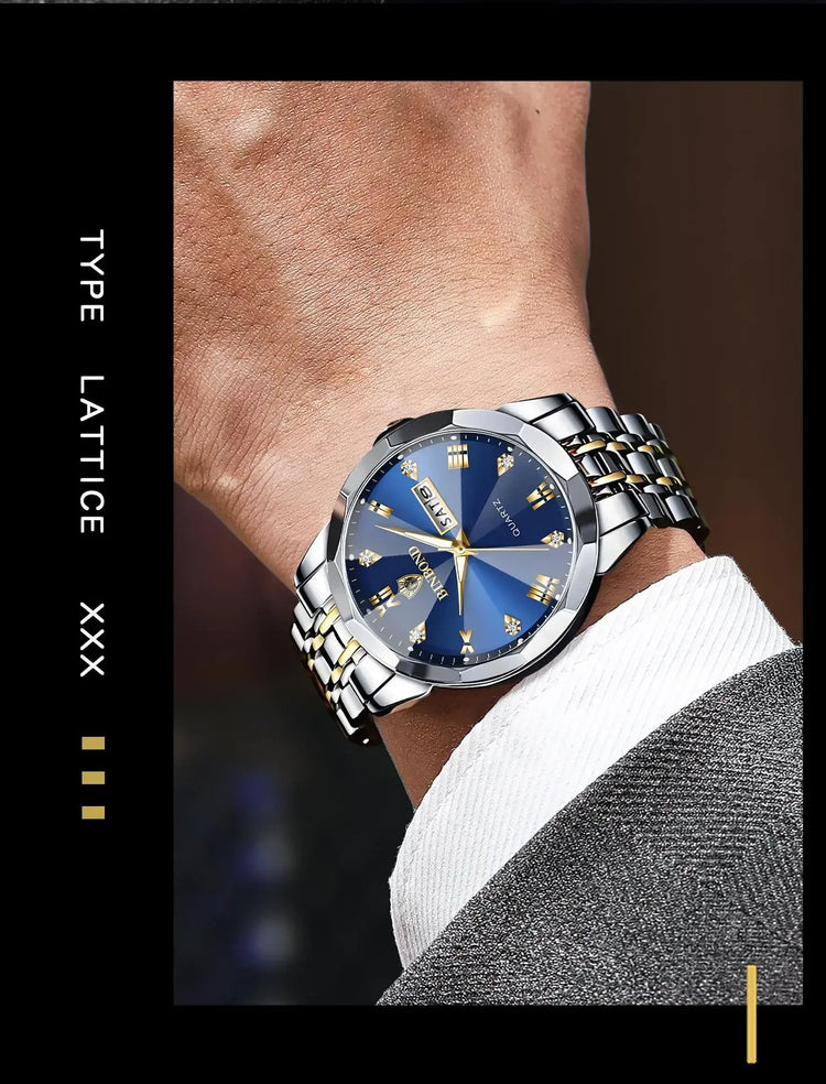 Orologi al Quarzo Retrò da Uomo, Regalo di Moda per Uomo, Regalo di Compleanno, Stile Classico, Orologio da Polso con Display Analogico per Adulti