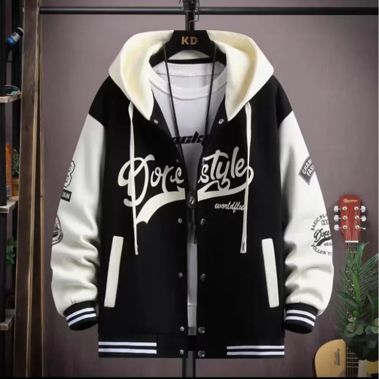 Spring Autumn Men's Sets Korean Fashion Two Piece Set Graphic Hoodies Jacket+Sweatpants 2024 Men Clothing Tracksuit Sets Men