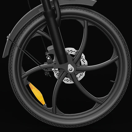 Bicicletta Elettrica Pieghevole PVY Z20 PRO, E-Bike per Uomo e Donna, 50N.m 250W 36V 10.4Ah, Batteria Rimovibile per Pendolarismo, con 7 Velocità