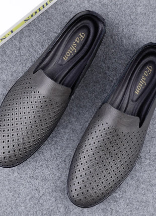 Scarpe da uomo in vera pelle Casual formali mocassini da uomo mocassini estate italiana traspirante Slip on scarpe da barca maschili Over Size 50 51