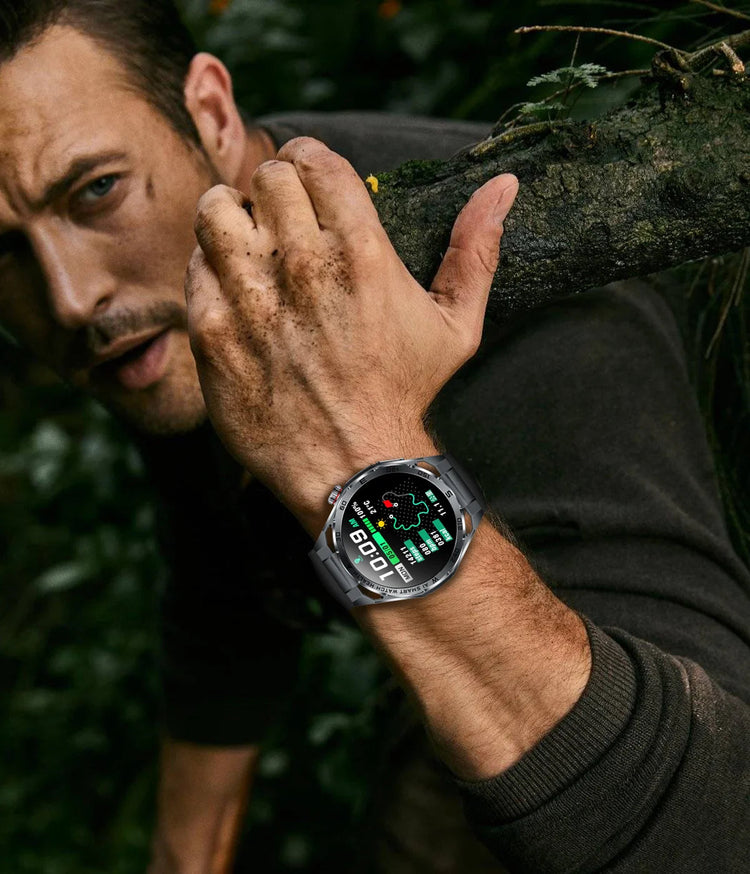 Nuovo Smartwatch 2026 con Analisi AI del Grasso Corporeo, ECG+PPG, Acido Urico, Pressione Sanguigna, Ossigeno nel Sangue, Chiamate, Schermo AMOLED per Uomini e Donne platinumshop