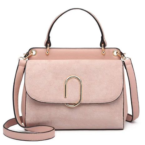 Miss Lulu piccola borsa da donna elegante borsa a tracolla borsa a tracolla in ecopelle elegante Shopper per donna