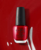 Opi Red Hot Rio Nail Lacquer Nail Polish 15ml - Bright Red
