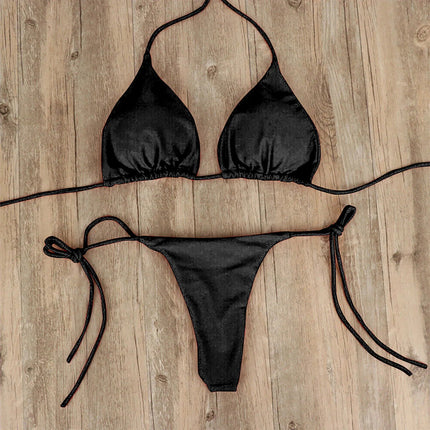 Costume da Bagno Estivo da Donna, Set Bikini Sexy con Reggiseno Imbottito Push-up e Perizoma, Due Pezzi, Abbigliamento da Spiaggia, Costume da Bagno Femminile Sexy platinumshop