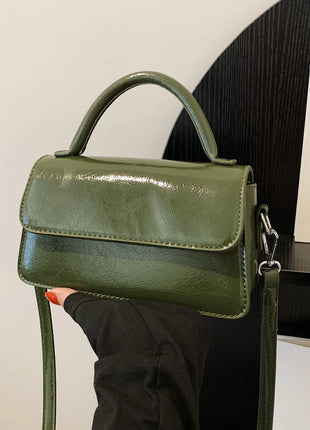 Borsa a mano da donna alla moda, in pelle PU di alta qualità, borsa tote casual per lo shopping quotidiano, per signore.
