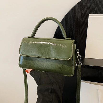 Borsa a mano da donna alla moda, in pelle PU di alta qualità, borsa tote casual per lo shopping quotidiano, per signore.