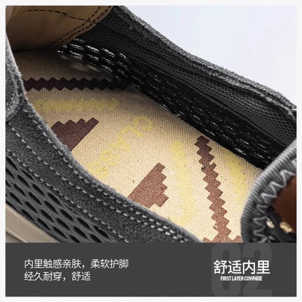 Mocassini Slip-On, Adatti per Scarpe Casual Estive Traspiranti da Uomo, Scarpe Leggere da Passeggio, Qualità Superiore