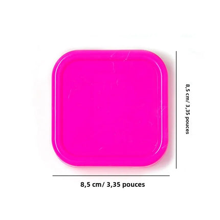 Portable Magnetic Nail Art Organizer Tray Cat Eyes Design Storage Container for Nail Grinding Heads Tool Holder