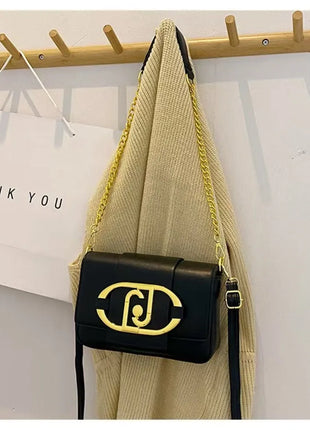 Borsa a tracolla da donna 2026 di nuova moda con catena, stile retrò, grande capacità, versatile, da portare sotto il braccio o a tracolla, piccola borsa quadrata