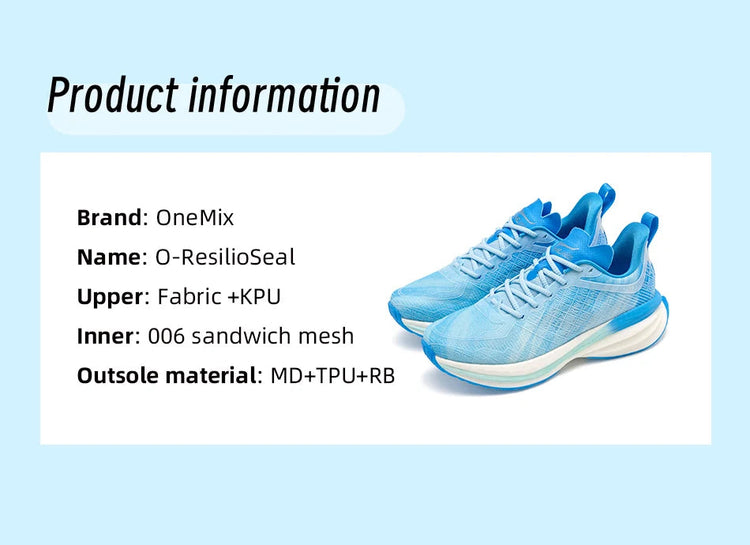ONEMIX Scarpe da corsa da uomo in stile cinese Traspirante Carattere di moda Vamp Cuscino d'aria Scarpe sportive Scarpe da ginnastica da passeggio all'aperto PlatiNum