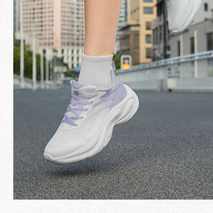 361 Degrees Women Enchanted 2.0 Running Shoes Lightweight Versatile Soft Cushioning Durable Versatile Female Sneakers 682512235 PlatiNum