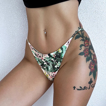 Cotton G String Leopard Women Panties Sexy Briefs Thong Low Waist T-back Bikini Underwear Seamless Femlae Lingerie Size S-XL