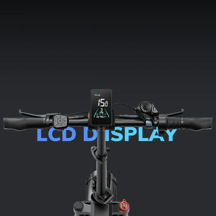 Bicicletta Elettrica Pieghevole G-FORCE RC per Adulti, Motore 750W, Batteria 48V 15AH, Pneumatici Fat da 20 Pollici, Bici Elettrica Urbana