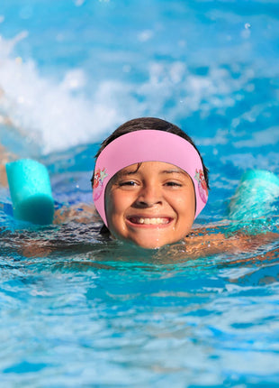 Fascia per nuoto impermeabile per bambini Fascia di protezione per le orecchie regolabile per mantenere l'acqua per il bagno, il nuoto, l'immersione