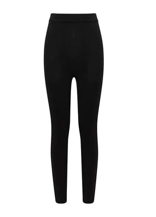 High-quality Sheep Hot Sales Leggings Women Autumn Winter Wool Long Elastic Ladies Fashionable Versatile Basic Style Warm Pants PlatiNum