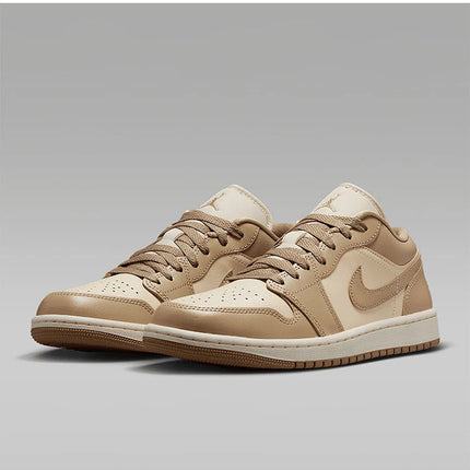 Scarpa da basket retrò Nike ufficiale originale Air Jordan 1 da donna dal taglio basso DC0774-203 platinumshop