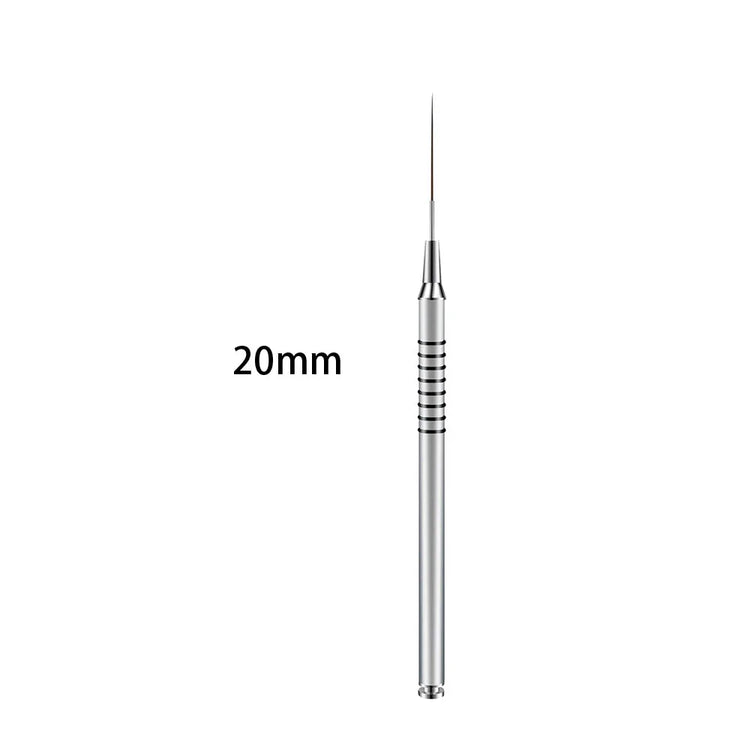 6 Size Nail Art Liner Brushes 5/7/9/11/20/25mm Painting Nail Art Brush Dotting Drawing Tool Long Lines Thin Details Manicure Pen