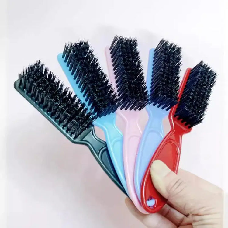 Cleaning Nail Brushes Transparent Long Handle Soft Remove Dust Nail Brushes Multifunctional Five Color Manicure Pedicure Tools