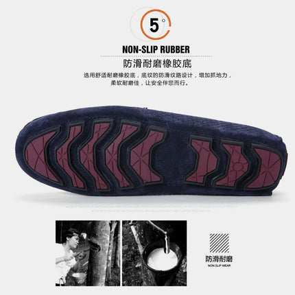 Mocassini da Uomo in Pelle Scamosciata Traspiranti Estivi, Scarpe da Guida di Lusso, Nuove Calzature Casual da Uomo