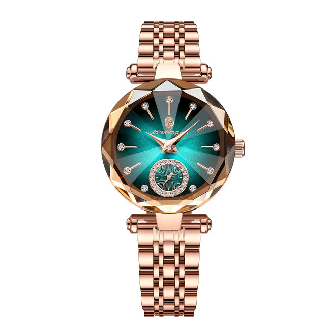 POEDAGAR Orologi al quarzo da donna eleganti di lusso Orologio impermeabile in acciaio inossidabile per donna Orologio da polso da donna alla moda casual reloj platinumshop