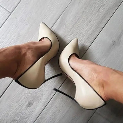 Nuove donne di estate pompe superficiale peep-toe tacchi alti scarpe da donna donna metallo stiletto punta a punta scarpe da donna Zapatos De Mujer platinumshop