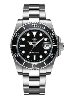 ADDIESDIVE Quartz Watch for Men 316L Stainless Steel Super Luminous Ceramic Bezel 200m Waterproof Classic Diving Men‘s Watch