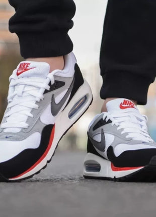 Nike Air Max Correlate Bianco Grigio Nero Mesh Traspirante Cushion Rebound Scarpe da corsa su strada da uomo Sneakers casual 511416-104