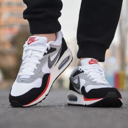 Nike Air Max Correlate Bianco Grigio Nero Mesh Traspirante Cushion Rebound Scarpe da corsa su strada da uomo Sneakers casual 511416-104