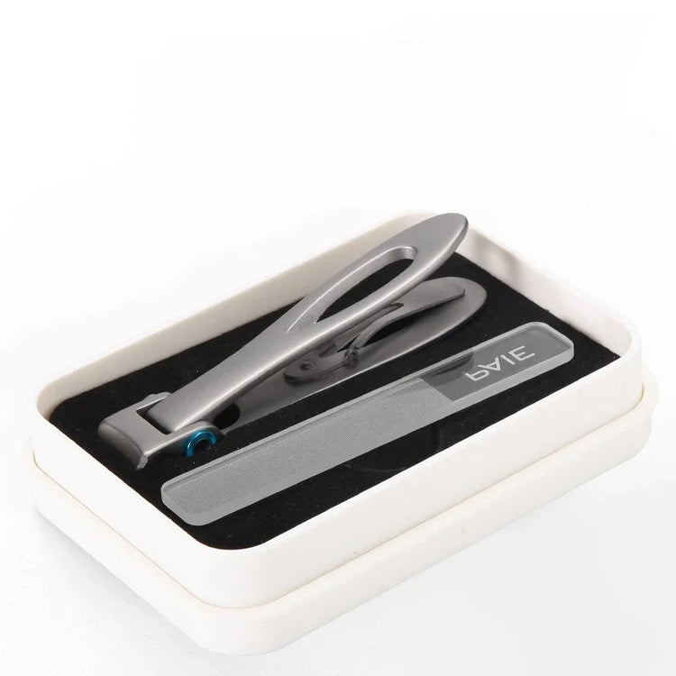 Professional Stainless Steel Nail Clippers Set for Thick Nails Anti-Splash Sharp Trimmer Nail Pedicure Manicure Tools for Men 2028