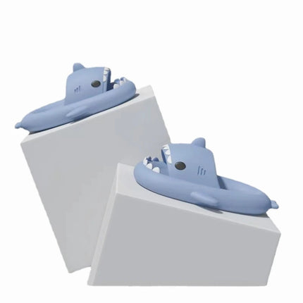 Moda Donna EVA Shark Pantofole Ragazze Bagno Scivoli antiscivolo Sandali da casa morbidi e confortevoli per adulti Infradito da uomo in tinta unita