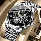 Orologio UTHAI da uomo Orologio da polso al quarzo versatile di lusso leggero e di fascia alta alla moda Orologio da uomo vuoto romano impermeabile platinumshop