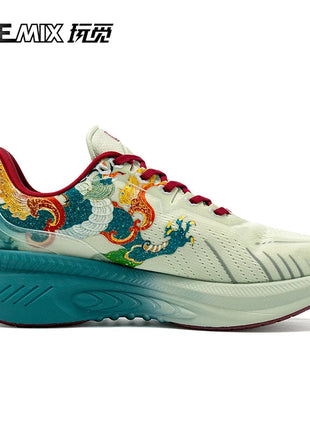 Onemix Original Designers Chinese Style Running Shoes for Men Luxury Women Shoes Breathable Sports Shoes Male Outdoor Sneaker PlatiNum