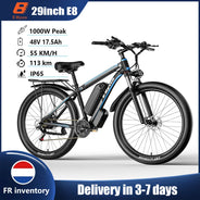 Bicicletta elettrica E8 29'' EBYCCO con motore da 48V 17.5Ah e pedalata assistita per il pendolarismo quotidiano