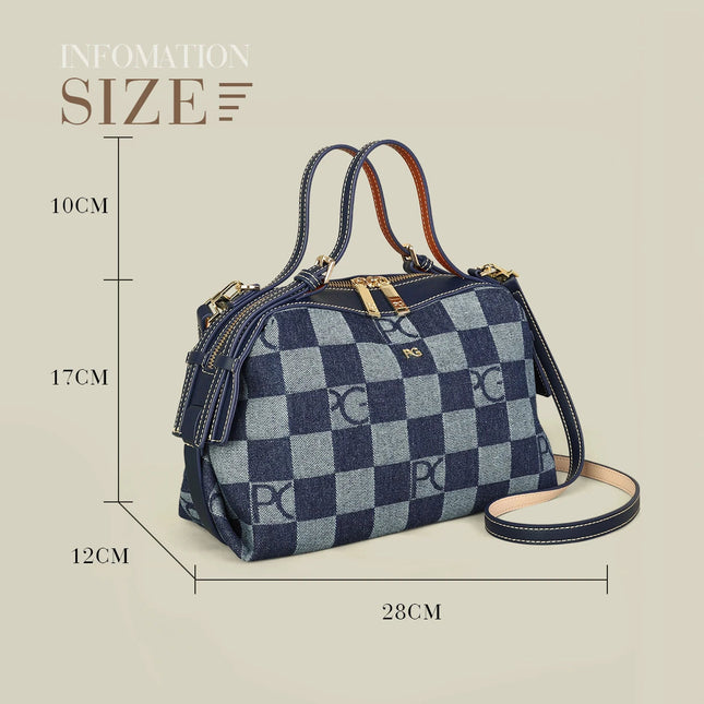 PG Women's Bag 2026 Trend Europe Handbags Designer Luxury Brand Ladies Shoulder Bags Fashion Versatile autumn and winter Bag PlatiNum