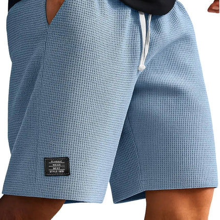 Pantaloncini Casual Jacquard da Uomo, Stile Harajuku, Tinta Unita, Pantaloni Corti alla Moda, Abbigliamento Retrò da Uomo, Streetwear Nuovo platinumshop