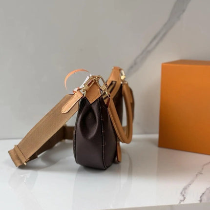Borsa a tracolla in PU anti-rottura, multiuso, da portare a mano, borsa a tracolla da donna, versatile, universale, per vari scenari quotidiani