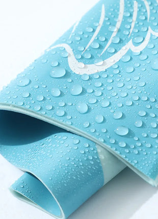 Cuffia da nuoto per bambini con dinosauro simpatico cartone animato Cuffia da nuoto per ragazzi e ragazze Cuffia da nuoto per bambini impermeabile ad alta elasticità in silicone morbido