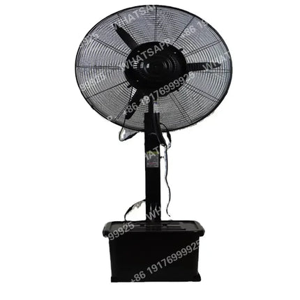 Ventilatore Industriale Commerciale di Qualità 110v 220v 26-30 Pollici da Pavimento/Soffitto per Esterni con Oscillazione e Nebulizzazione, Grande Ventilatore a Colonna con Spruzzo d'Acqua