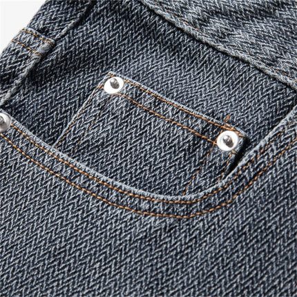 AIOPESON Pantaloncini di jeans casual retrò estivi da uomo 2025 Pantaloncini di jeans comodi ed eleganti in misto cotone vintage slim fit