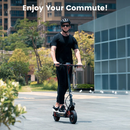 IScooter i10Pro Scooter elettrico da 10 pollici 800W 15Ah Scooter 45 km/h monopattino elettrico 60KM gamma potenti Scooter con APP