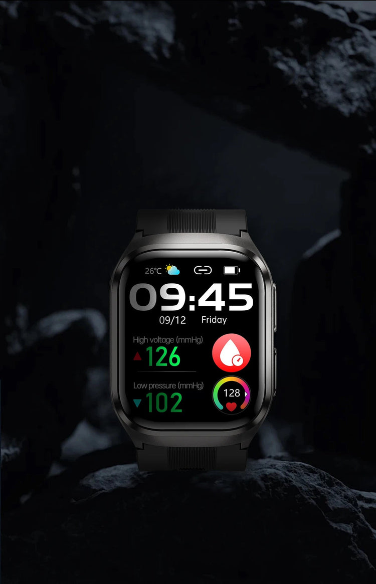 2026 Nuovo aggiornamento AI diagnostico Airbag pressione sanguigna precisa salute SmartWatch acido urico ECG lipidi nel sangue Smartwatch uomo donna platinumshop