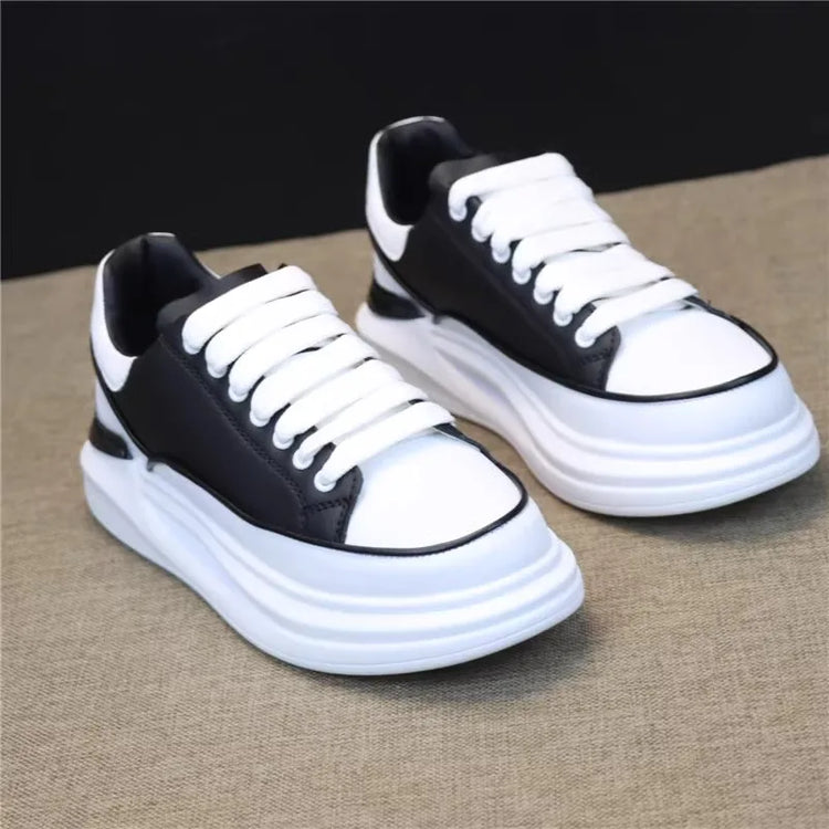 Brand men's shoes 2027 autumn lace-up couples casual sports shoes trendy sneakers luxury sports tennis shoes running shoes