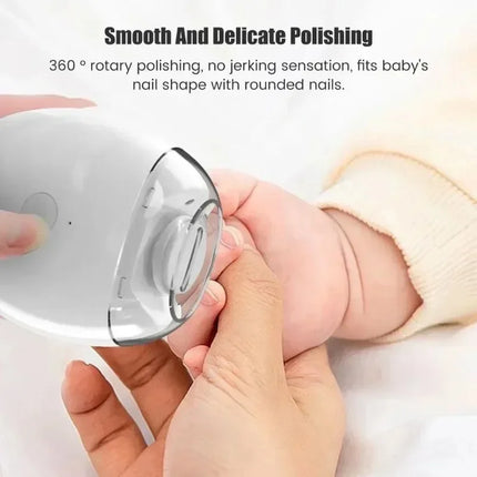 Electric Nail Clipper Cutter With LED Light Rechargeable Nail Cutter Manicure For Baby Adult Nail Polish Manicure Tool Nail Care