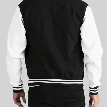 Los Angeles Art Letter Prints 2 Colors Tops Men Autumn Winter Casual Jackets Fashion Soft Baseball Jersey Loose Sports Clothes