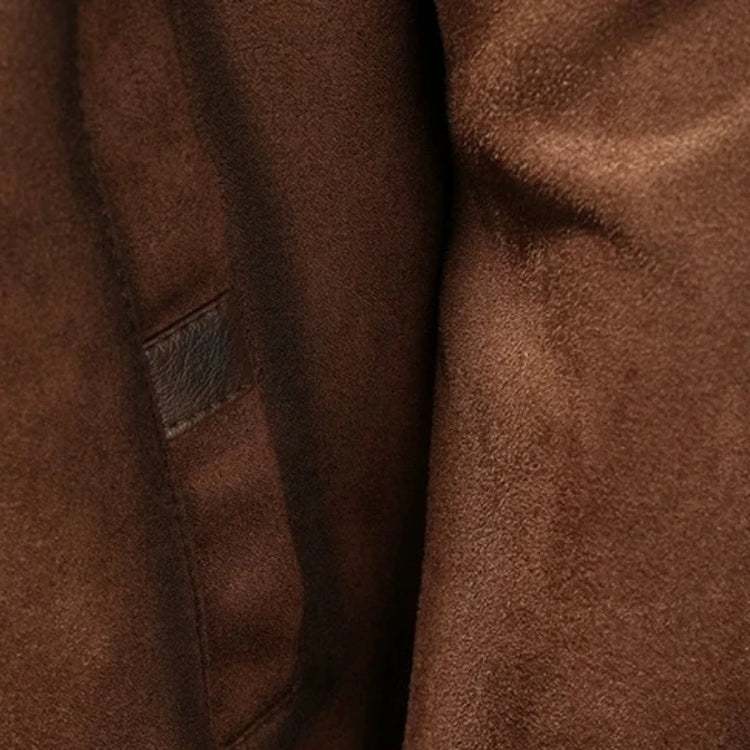 Minglu Faux Leather Autumn Winter Men's Jackets Luxury Solid Color Turn Down Collar Zipper Casual Male Coats Man Outerwear 4XL