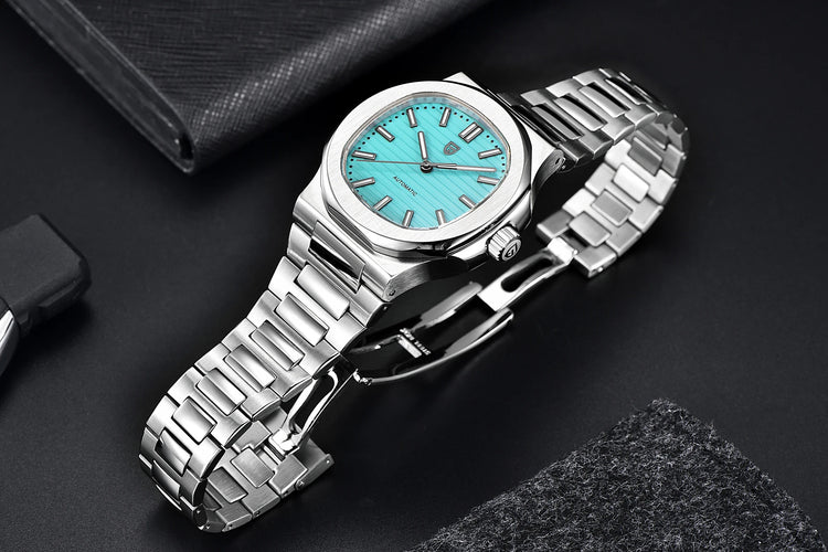 PAGANI DESIGN 2026 Nuovo Orologio da Uomo con Movimento Seagull ST16, Orologio Meccanico Automatico di Lusso, Vetro Zaffiro AR, Acciaio Inossidabile 316L, Impermeabile