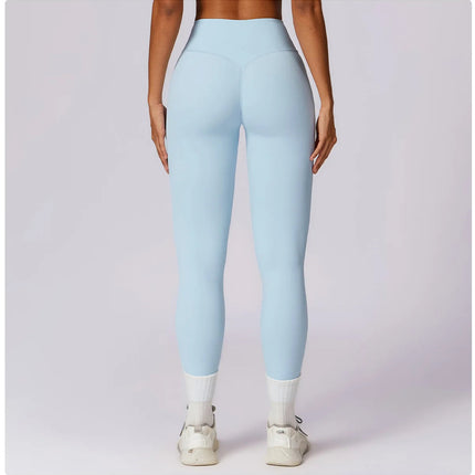 High Waist Yoga Leggings Women Push Up Sport Leggings Fitness Running Hip Lift Yoga Pants Highly Elastic Gym Workout Leggings PlatiNum