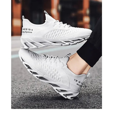 Scarpe da uomo Moda Mesh Traspirante Scarpe da ginnastica di alta qualità Piattaforma Suola morbida Tendenza casual Scarpe da corsa versatili Tenis Masculino