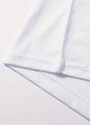 Comoda maglietta da donna con stampa Cozy Feels Forever T-shirt da donna con stampa floreale, stile casual comfort