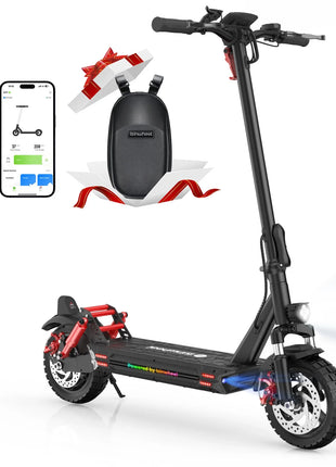 Isiswheel GT1 Scooter elettrico Motore 800W Batteria 48V10Ah EScooter 10 Pneumatico fuoristrada Pieghevole City Commuter E-Scooter